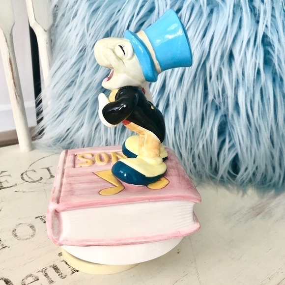 Disney, Jiminy Cricket, Schmid, Vintage, Music Box, Ceramic, Good Condition - Picture 4 of 14